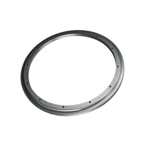 Aluminum flanges for axial ventilators