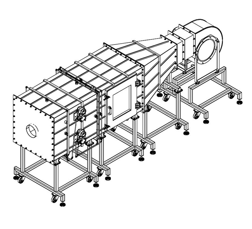 HW VENTILATION DESIGN AND CONSTRUCT AMCA TEST CHAMBERS 