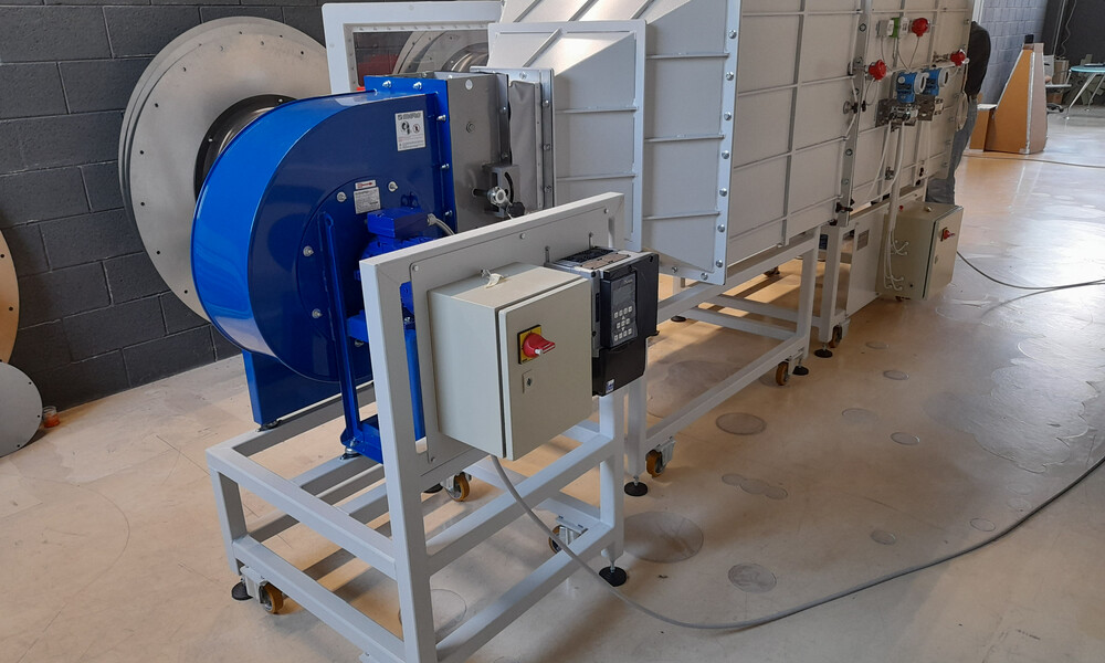 GALLERIE DEL VENTO AMCA 210-16 ISO 5801 PER TESTARE PRODOTTI CHE MOVIMENTANO ARIA