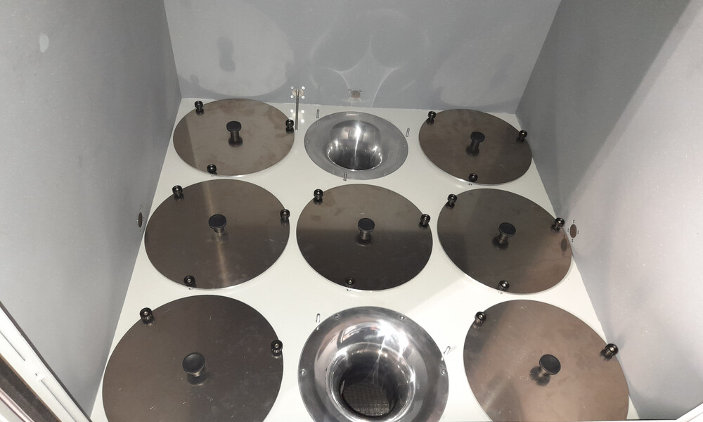 GALLERIE DEL VENTO AMCA 210-16 ISO 5801 PER TESTARE PRODOTTI CHE MOVIMENTANO ARIA